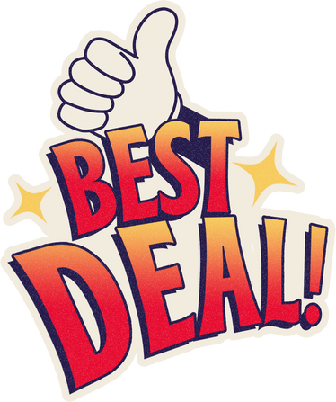 Grainy Gradient Singles Day Best Deal Sticker 