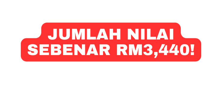 JUMLAH NILAI SEBENAR RM3 440